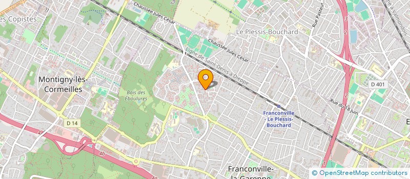 localisation de l'entreprise MADAME SELMA KRELIL  FRANCONVILLE