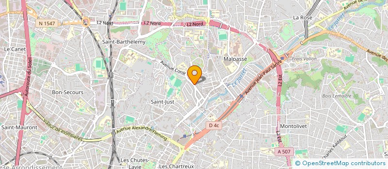 localisation de l'entreprise MADAME SELMA LAJMI à MARSEILLE