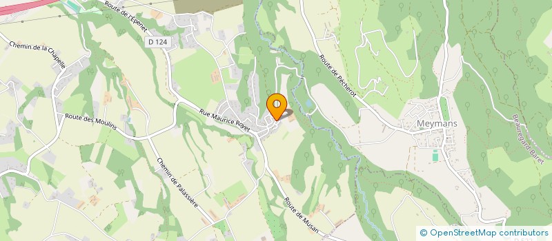 localisation de l'entreprise MADAME SELMA MENIRI HAMEIDIA  CHATUZANGE-LE-GOUBET