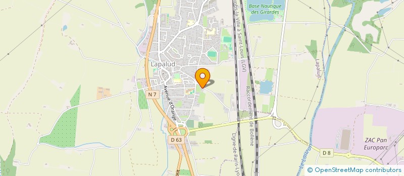 localisation de l'entreprise MADAME SELMA MIDA  LAPALUD