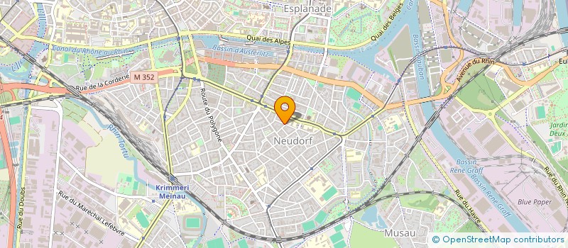 localisation de l'entreprise MADAME SELMA PINAR à STRASBOURG