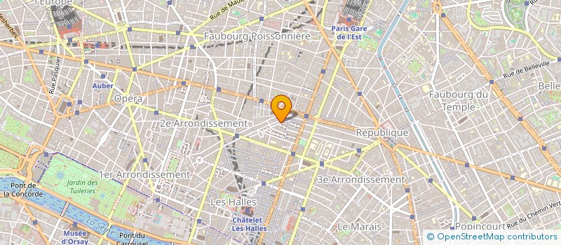 localisation de l'entreprise MADAME SELMA REDLINGER à PARIS