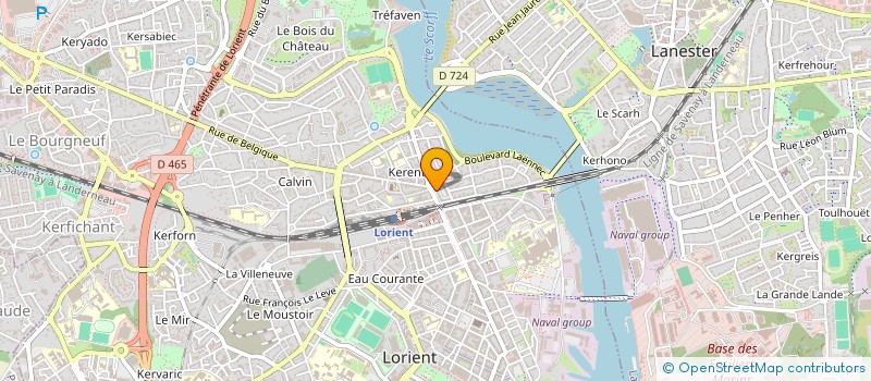 localisation de l'entreprise MADAME SELMA RIVOILAN  LORIENT