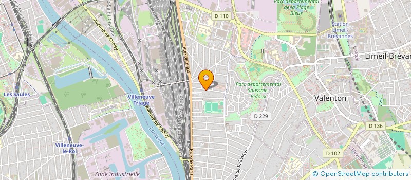 localisation de l'entreprise MADAME SELMA SAYEB à VILLENEUVE-SAINT-GEORGES