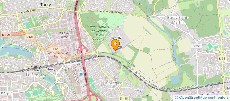 localisation de l'entreprise MADAME SELMA USENAGIC  BUSSY-SAINT-MARTIN