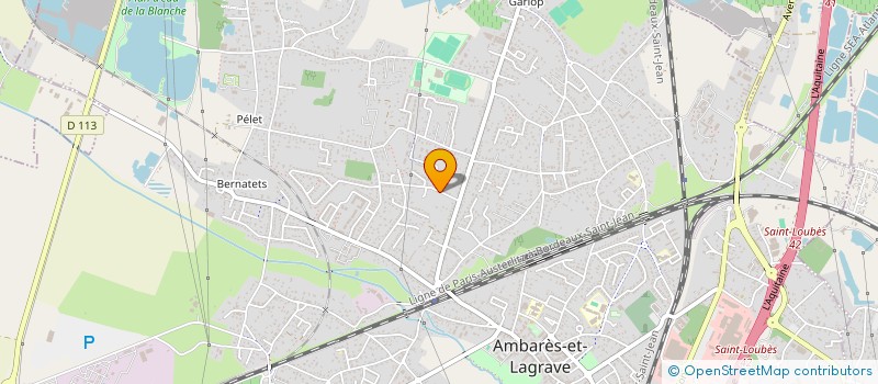 localisation de l'entreprise MADAME SELOUA BENBADDA  AMBARES-ET-LAGRAVE