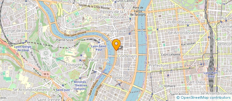 localisation de l'entreprise MADAME SELOUA BERRADA à LYON