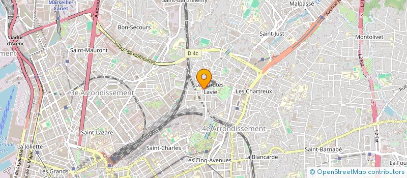 localisation de l'entreprise MADAME SELSABIL BARAKA à MARSEILLE