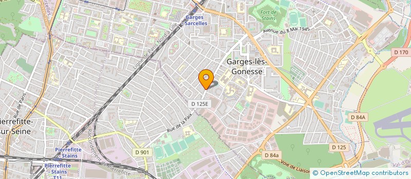 localisation de l'entreprise MADAME SELSABILE MHEBIK  GARGES-LES-GONESSE