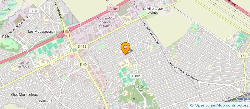 localisation de l'entreprise MADAME SELSEBILA SELMA MCIRDI à TREMBLAY-EN-FRANCE