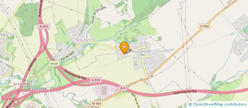 localisation de l'entreprise MADAME SELVI WOLF  NOISSEVILLE