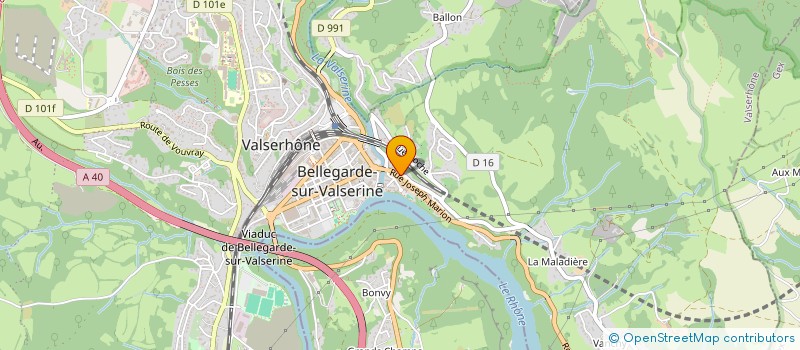 localisation de l'entreprise MADAME SELVINA MOURANDIE à VALSERHONE