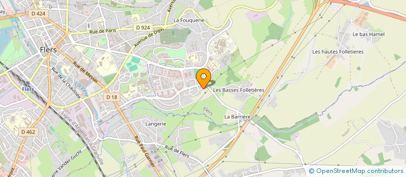 localisation de l'entreprise MADAME SELVINAZ KISHAN à FLERS