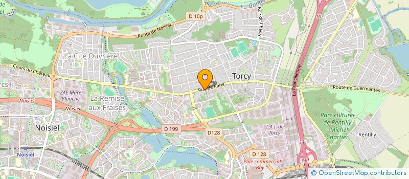 localisation de l'entreprise MADAME SEMEDO DA VEIGA LILYAN  TORCY