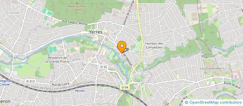 localisation de l'entreprise MADAME SEMENE HORTENSE ZOBA  YERRES