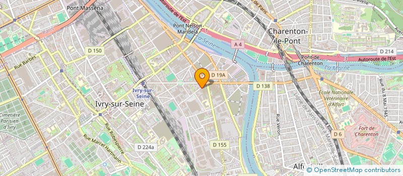 localisation de l'entreprise MADAME SEMHA PINZI à IVRY-SUR-SEINE