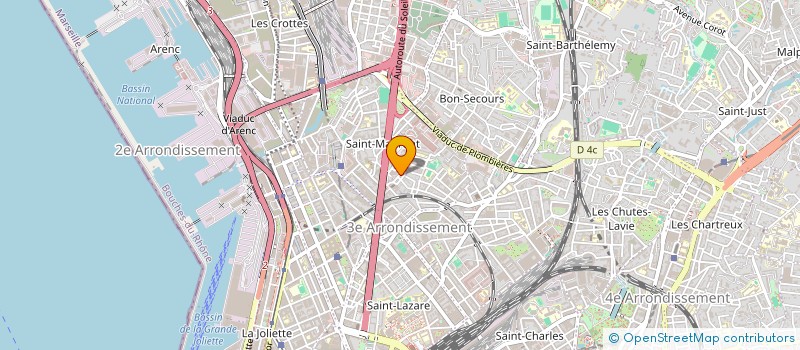 localisation de l'entreprise MADAME SEMIA AZIZI à MARSEILLE