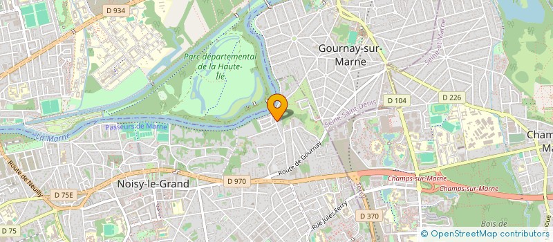 localisation de l'entreprise MADAME SEMIRATOU ADECHOKAN à NOISY-LE-GRAND