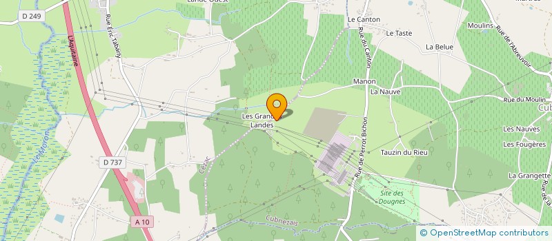 localisation de l'entreprise MADAME SEMRA DEMIRAGAC  CUBNEZAIS