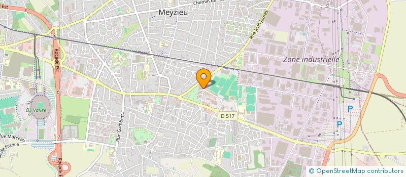 localisation de l'entreprise MADAME SENAA BENHADJ MOHAMED  MEYZIEU