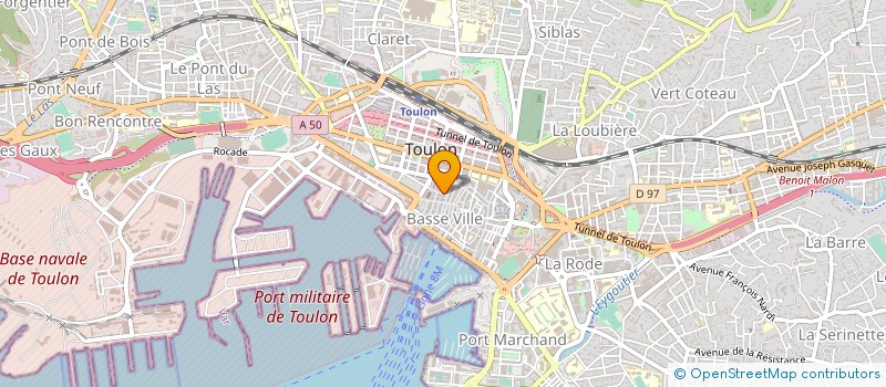 localisation de l'entreprise MADAME SENADA IBRAHIMPASIC à TOULON