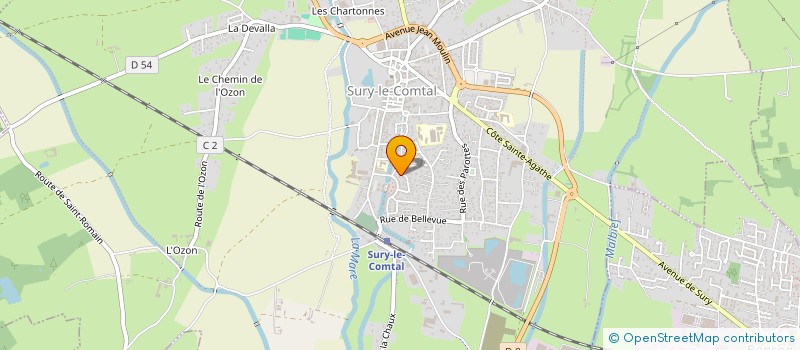 localisation de l'entreprise MADAME SENEM AVCI à SURY-LE-COMTAL