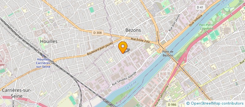 localisation de l'entreprise MADAME SENEM GOKAY  BEZONS