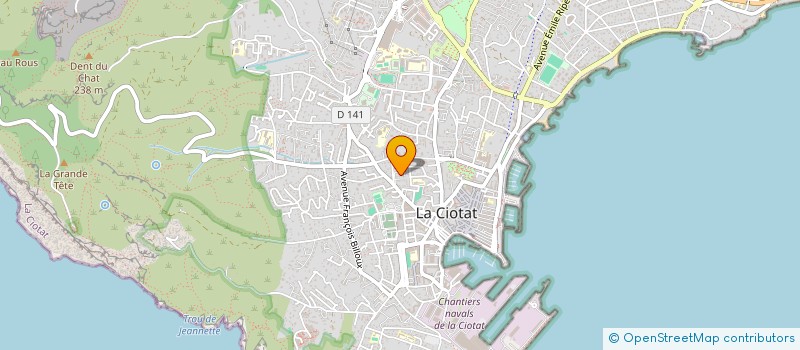 localisation de l'entreprise MADAME SENEM KOCAHAL  LA CIOTAT