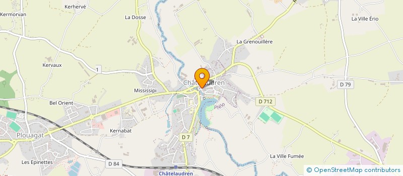 localisation de l'entreprise MADAME SENGUL TAS  CHATELAUDREN-PLOUAGAT