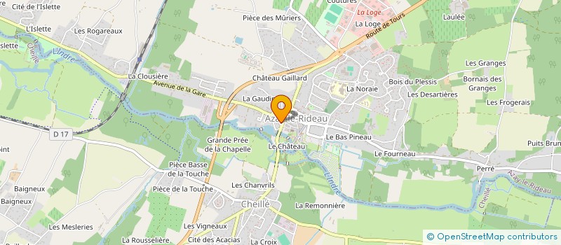 localisation de l'entreprise MADAME SENI KONAN  AZAY-LE-RIDEAU