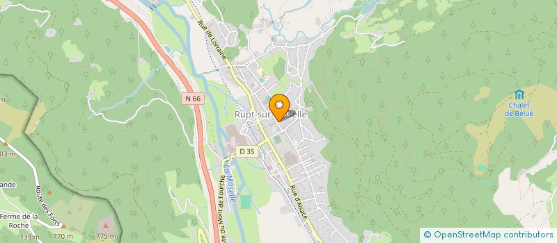 localisation de l'entreprise MADAME SENNIA FEDDAG  RUPT-SUR-MOSELLE