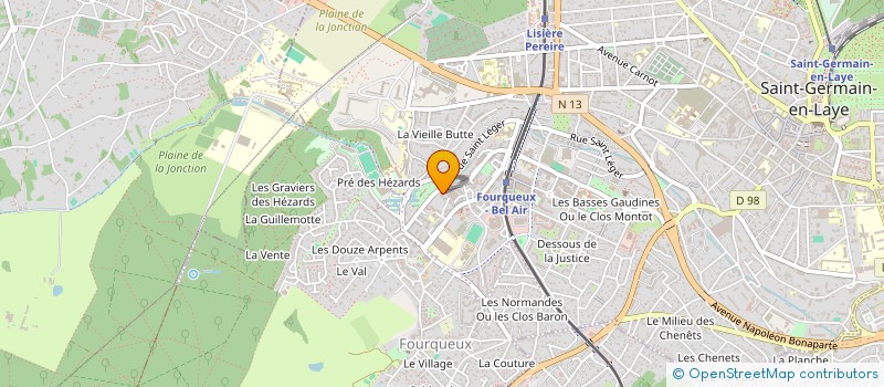 localisation de l'entreprise MADAME SENTIA NGUALA  SAINT-GERMAIN-EN-LAYE