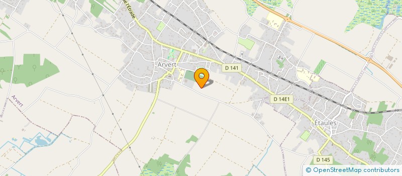 localisation de l'entreprise MADAME SENTIANA ROZIER  ARVERT