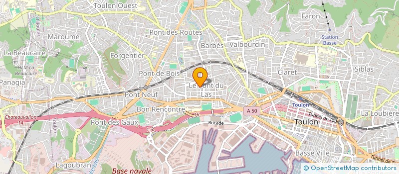 localisation de l'entreprise MADAME SENTIANY SUMAMPOW  TOULON