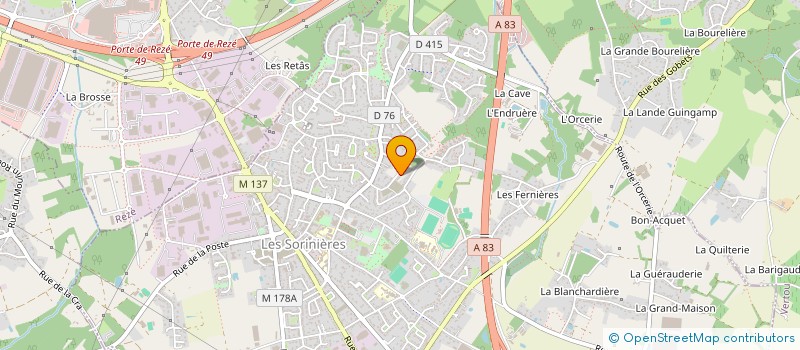 localisation de l'entreprise MADAME SEOKYEONG KIL  LES SORINIERES