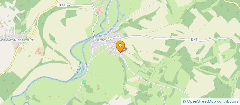 localisation de l'entreprise MADAME SEPHANIE BOUVINET à ORMOY