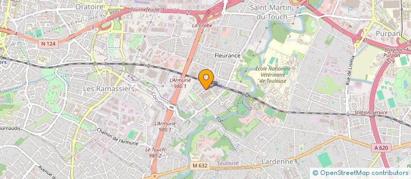 localisation de l'entreprise MADAME SEPHORA ALTIMEAU à TOULOUSE