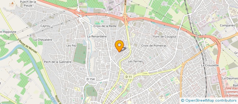 localisation de l'entreprise MADAME SEPHORA BERMUDEZ à BEZIERS