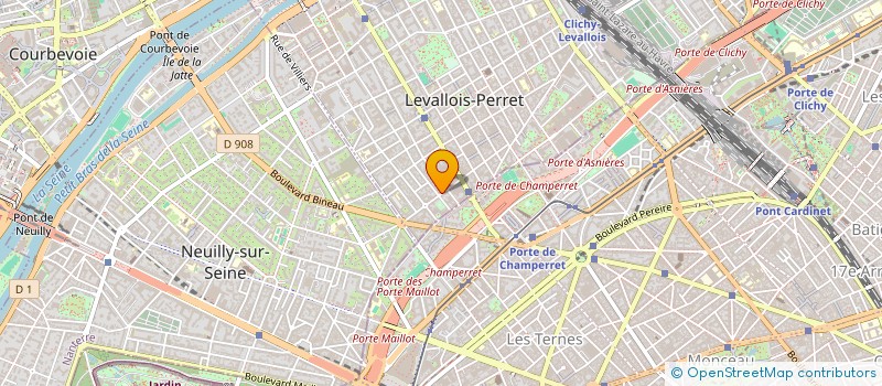 localisation de l'entreprise MADAME SEPHORA BOUDJEMA à LEVALLOIS-PERRET
