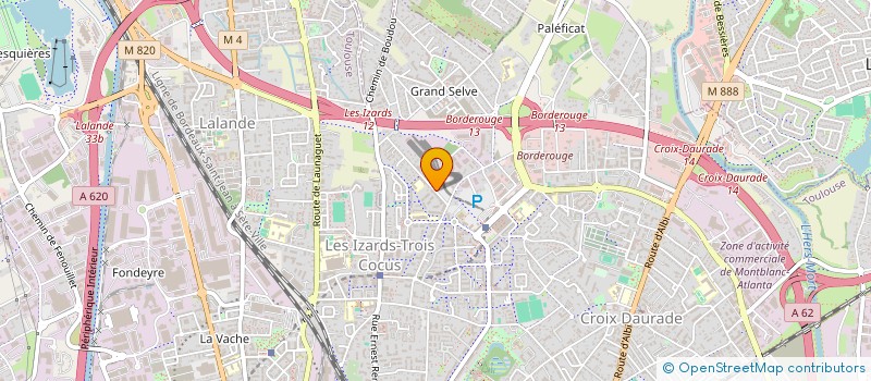 localisation de l'entreprise MADAME SEPHORA DELRIC à TOULOUSE