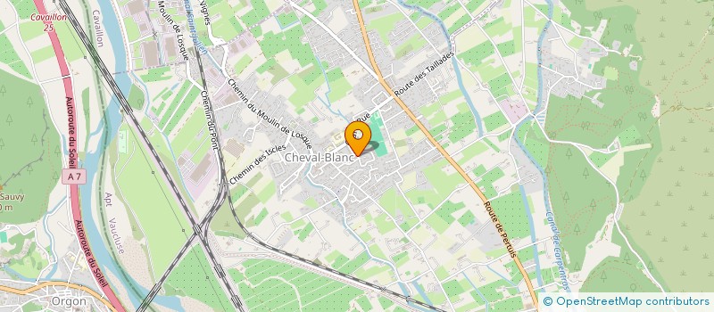 localisation de l'entreprise MADAME SEPHORA SANTIAGO  CHEVAL-BLANC