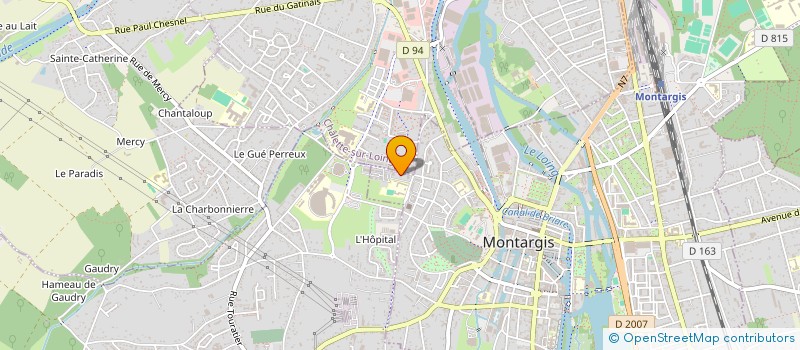 localisation de l'entreprise MADAME SEPHORA TSHEKO à MONTARGIS