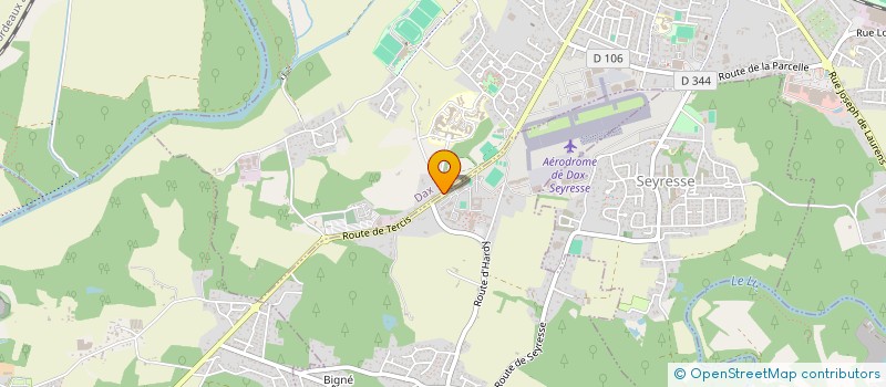 localisation de l'entreprise MADAME SEPHORA ZEPP  DAX