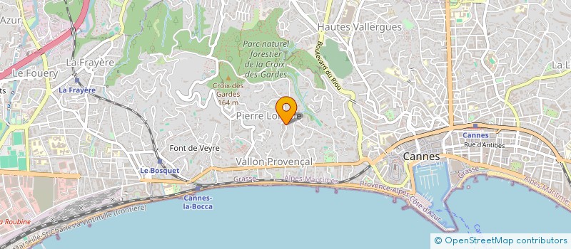 localisation de l'entreprise MADAME SEPIDEH DOURANDISH  CANNES