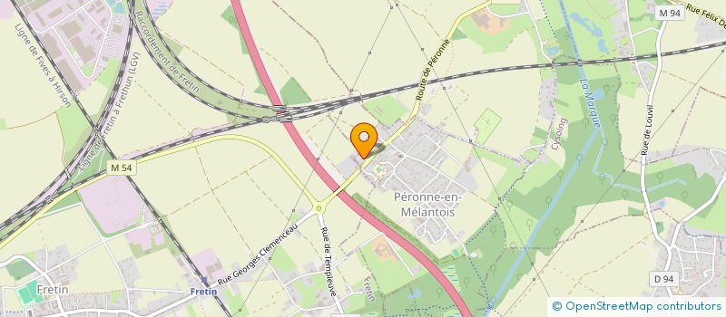 localisation de l'entreprise MADAME SERAFINE DEFAUX à PERONNE-EN-MELANTOIS