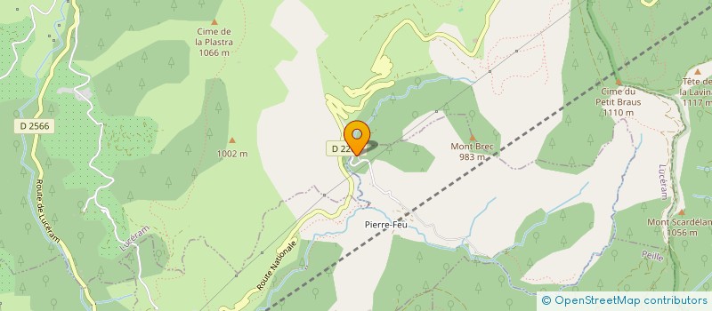 localisation de l'entreprise MADAME SERANE VANKENHOVE  TOUET-DE-L'ESCARENE