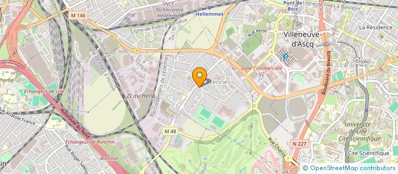 localisation de l'entreprise MADAME SERAP KAYA à LILLE