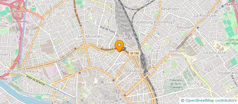 localisation de l'entreprise MADAME SERAPHINA ANDERSON à TOULOUSE