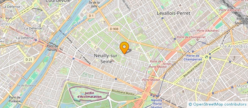 localisation de l'entreprise MADAME SERAPHINE LOZE à NEUILLY-SUR-SEINE