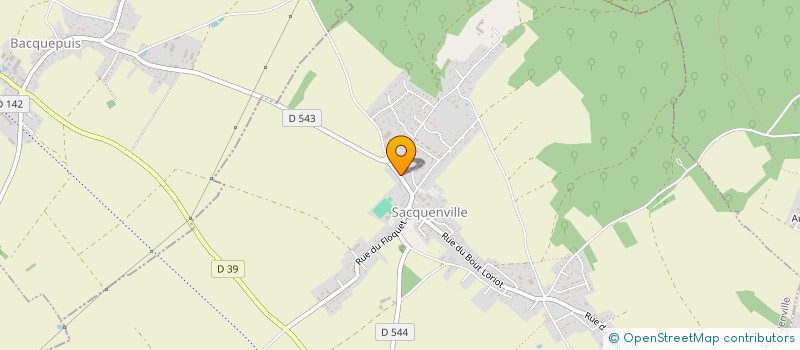 localisation de l'entreprise MADAME SERAPHINE NOAH BIKOE  SACQUENVILLE